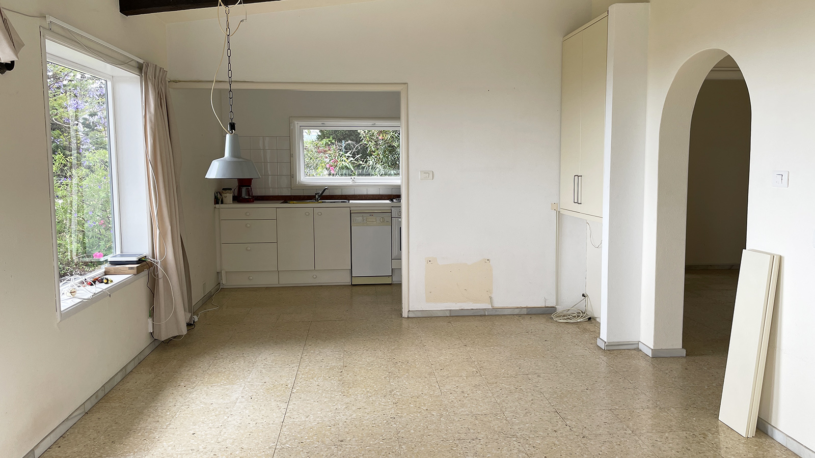 En na 2 weken hard werken is het grote huis leeg!
