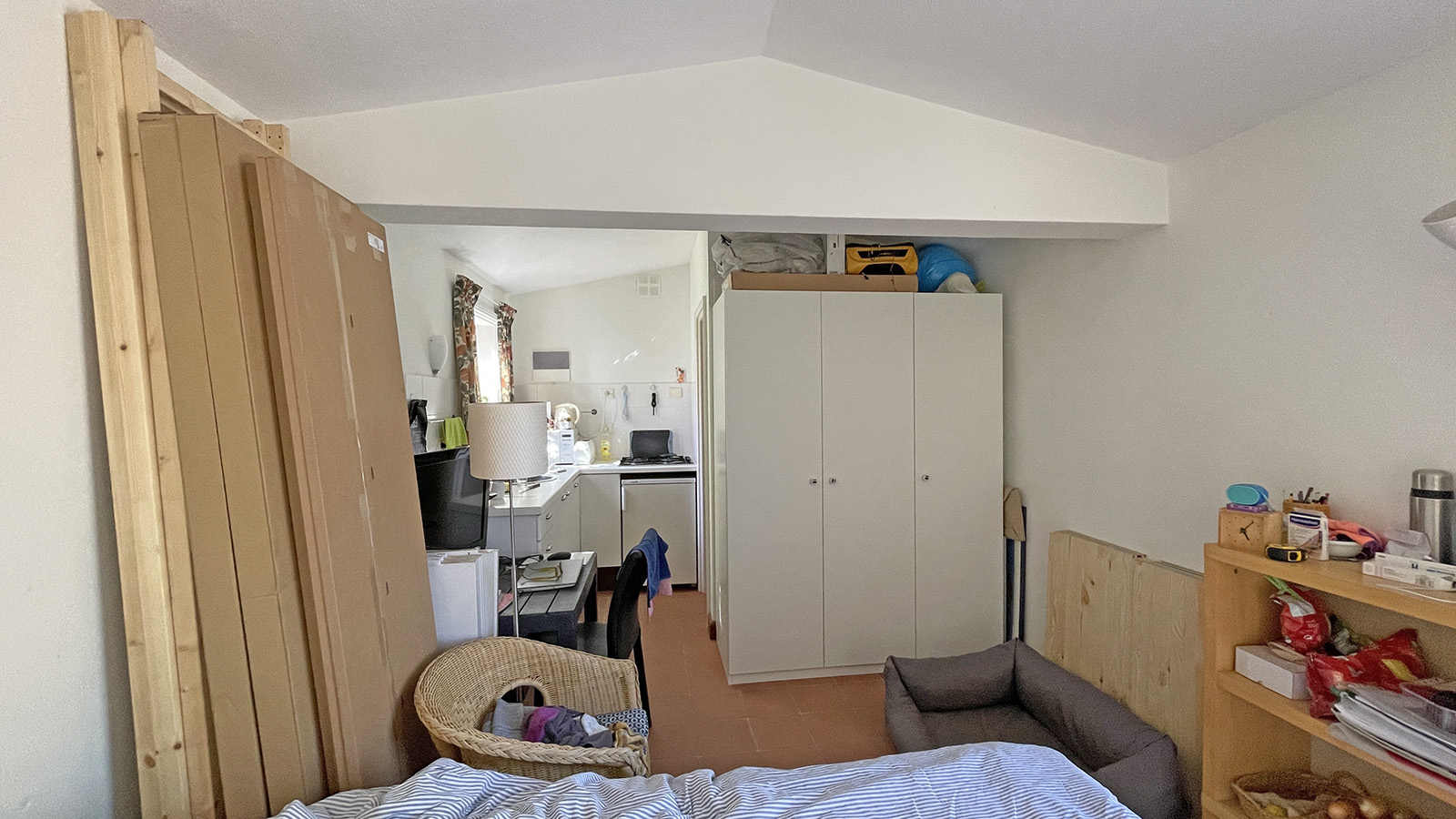 Met de Ikea levering in huis hebben we nu een mini tiny house