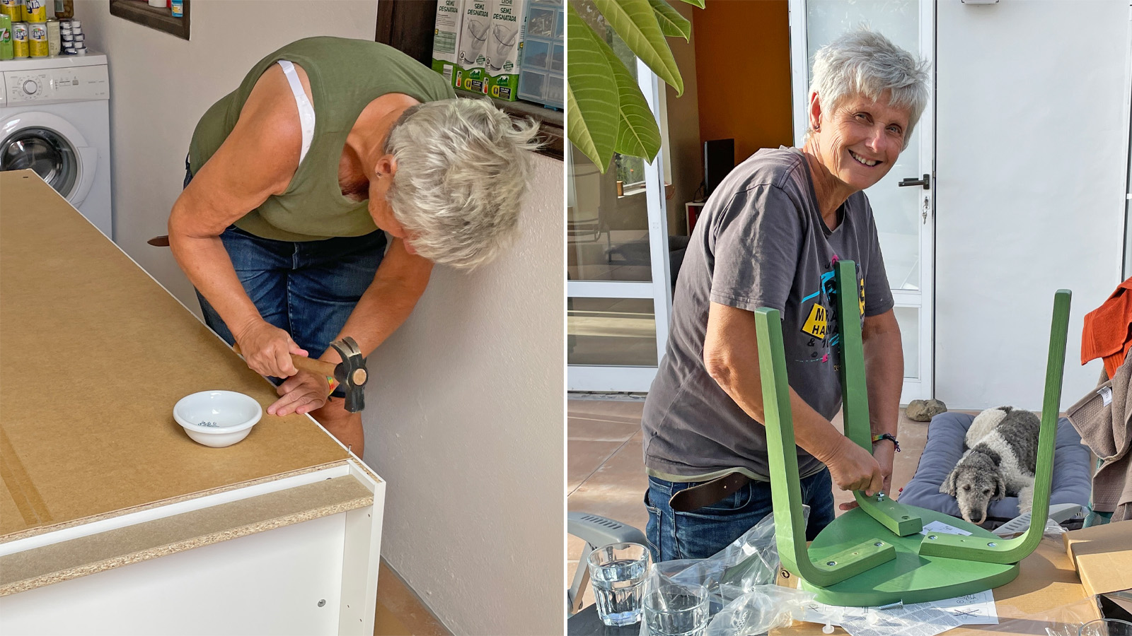 Petra is chef Ikea-in-elkaar-zetten