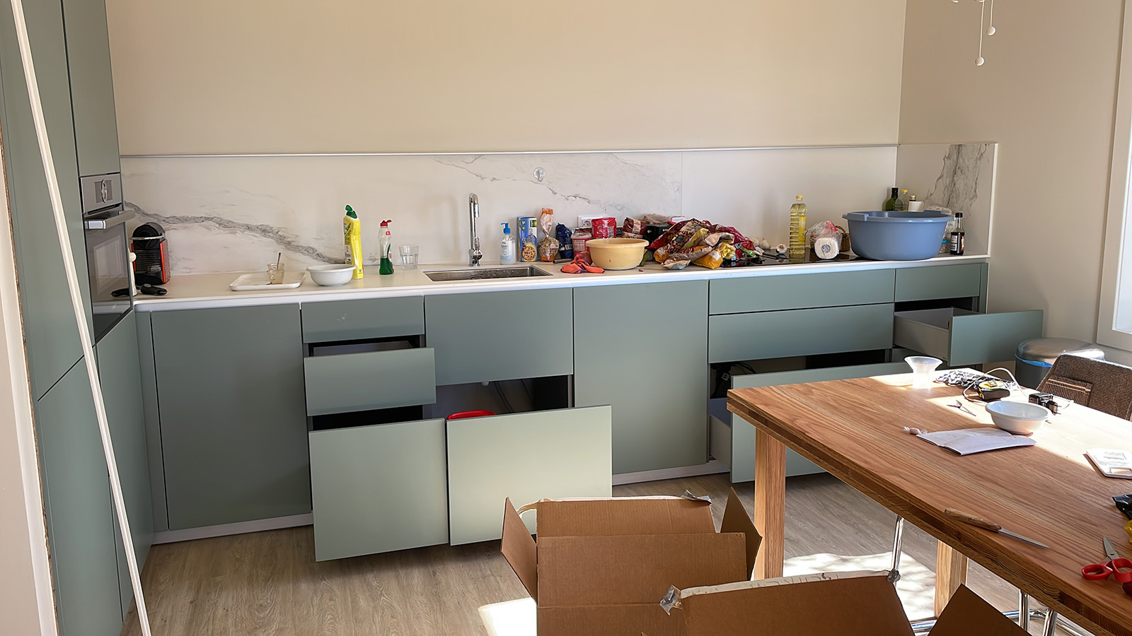 Goed nadenken over hoe we de keuken willen inrichten